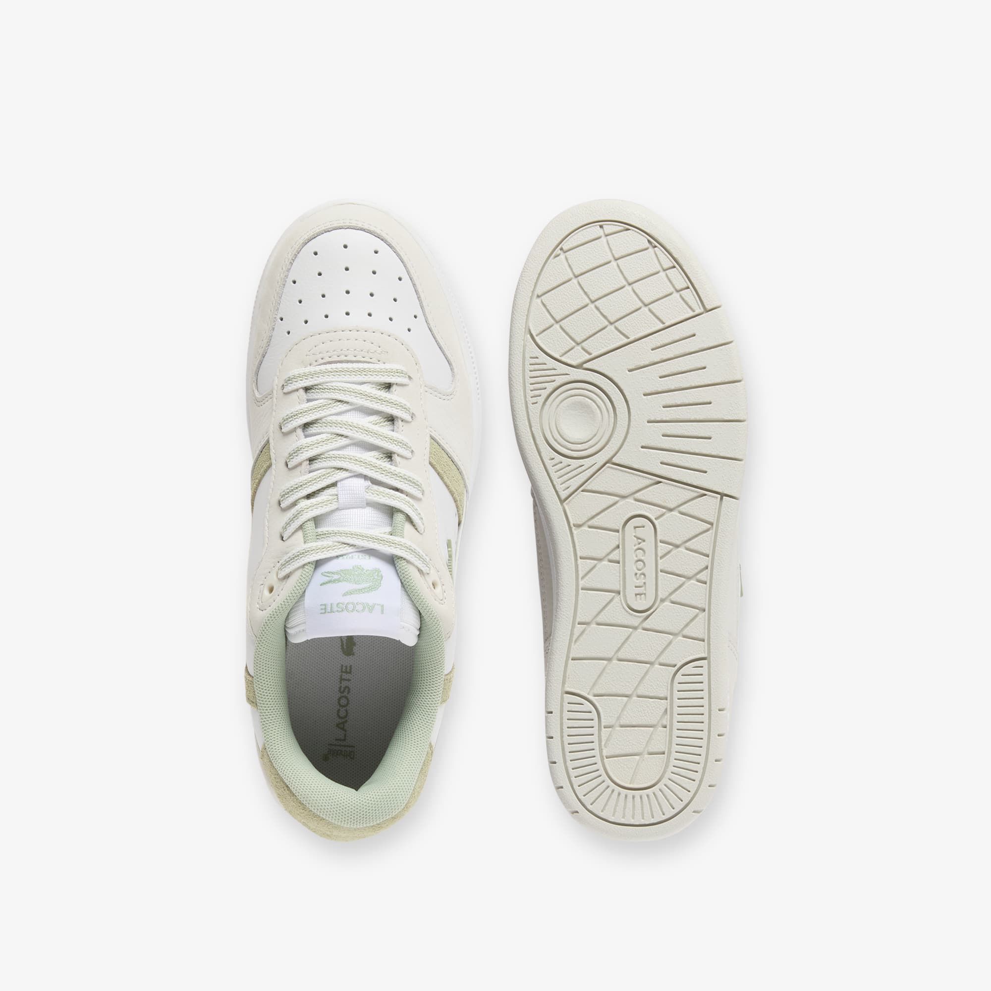 Women's T-Clip Set Leather Sneakers