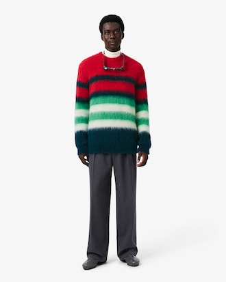 Runway Straight Fit Tailored Jacquard Pants