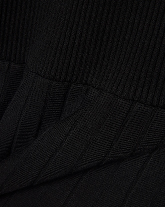Women's Pleated Polo Collar Dress