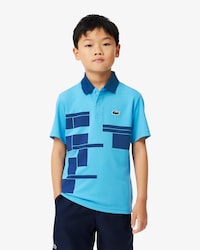 Kids' Lacoste Tennis x Novak Djokovic Piqué Polo