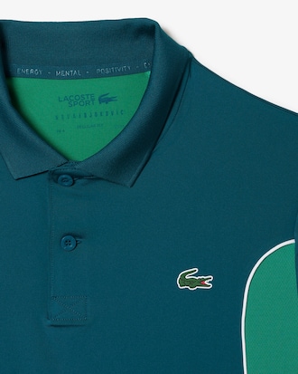 Polo SPORT x Novak Djokovic Regular Fit Colour-Block para hombre