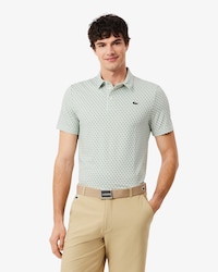 Regular Fit Printed Golf Polo