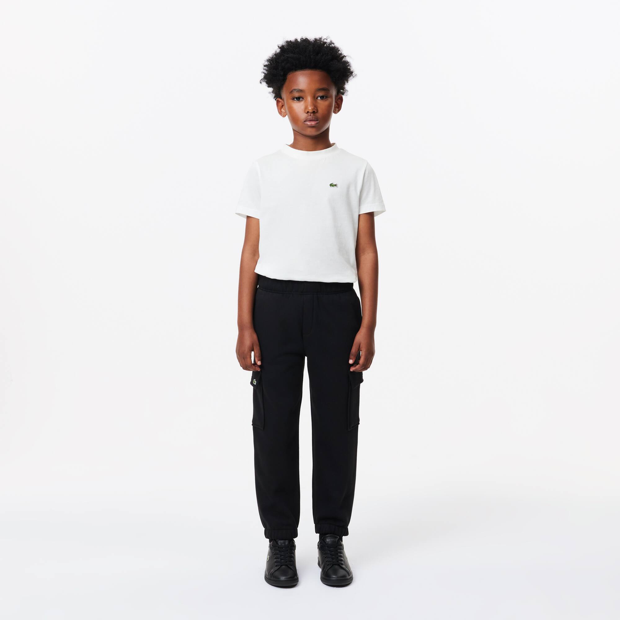 【JICHOI COMFORT】24-005 FLEECE POCKET PANTS (BLACK) Jichoi Comfort 24-005 Fleece Zip-Up + Skirt on Bunjang