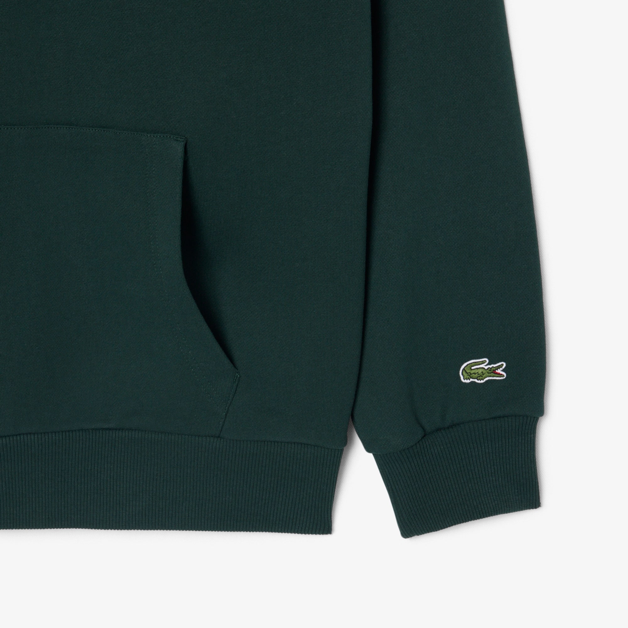 Fleece Badge Hoodie