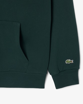 Fleece Badge Hoodie