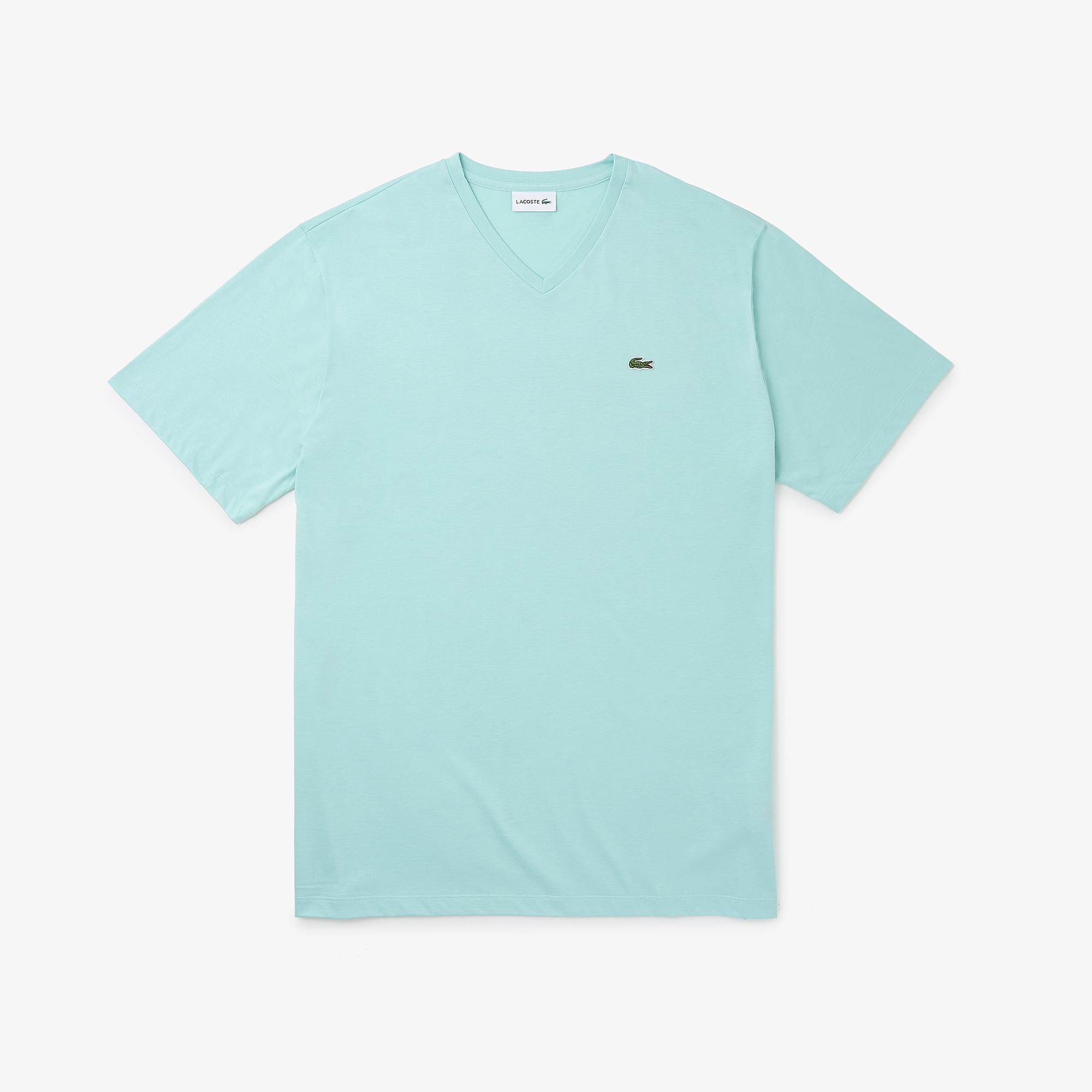 Lacoste Men's Big Fit V-Neck Pima T-Shirt