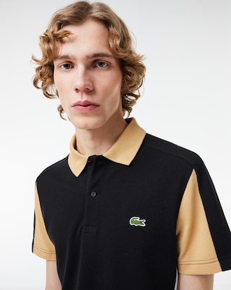 Men's Regular Fit Colorblock Polo