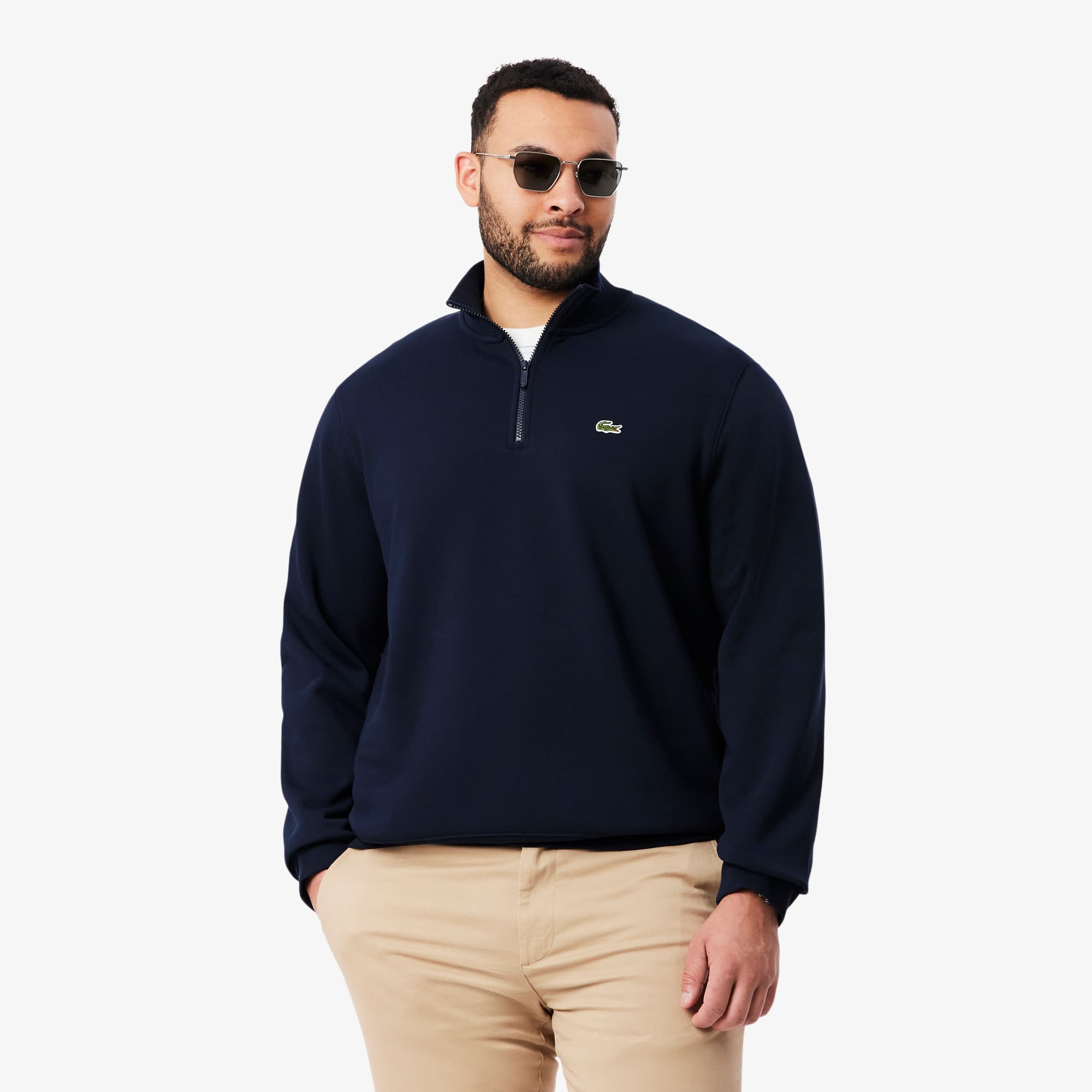Men's Zip-Up Fleece Sweatshirt - Sweaters & Sweatshirts - New In