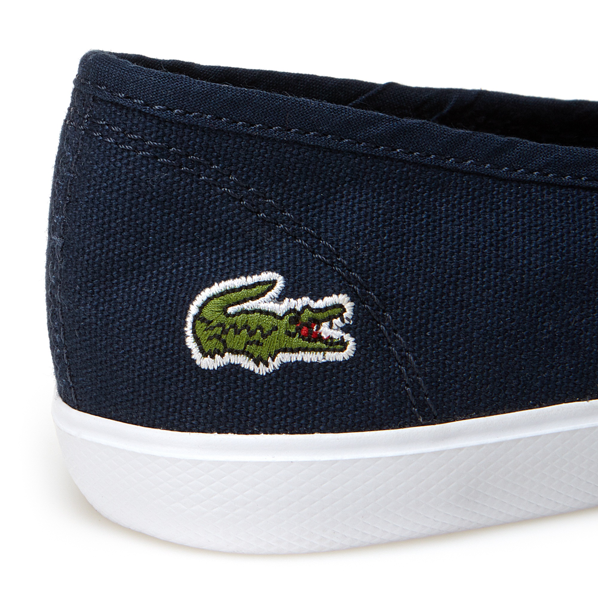 Lacoste women's marthe canvas ballerina flats clearance