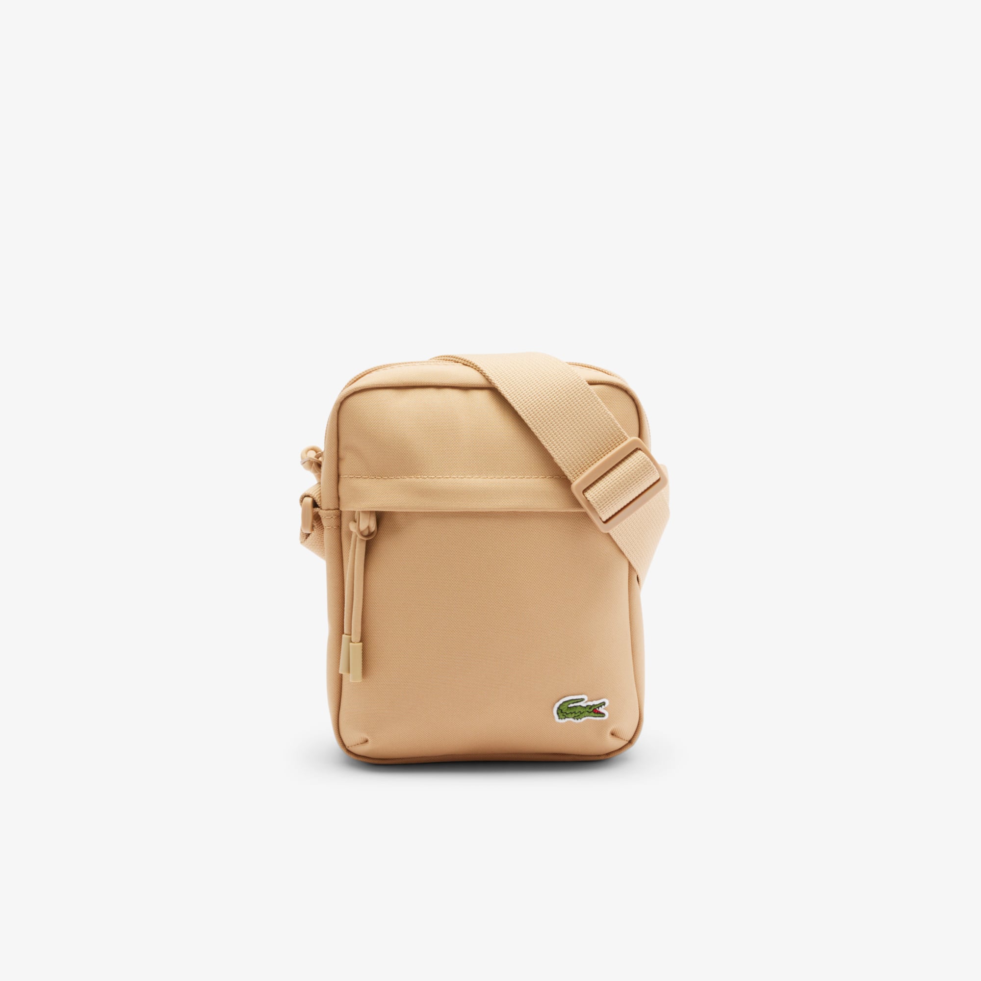 Lacoste Unisex Neocroc Shoulder Bag - One Size In Sand