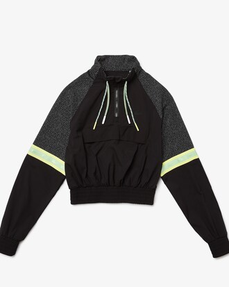 Women’s SPORT Loose Fit Cropped Colorblock Sweatshirt