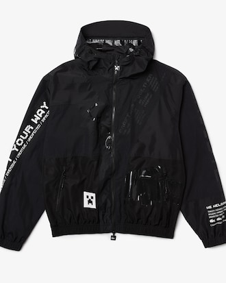 Blouson zipp&eacute; unisexe Lacoste L!VE x Minecraft