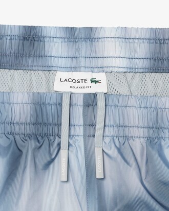 Relaxed Fit Printed Taffeta Shorts