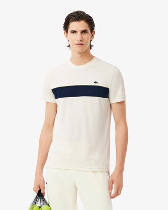 Playera de tenis ultra seca estampada
