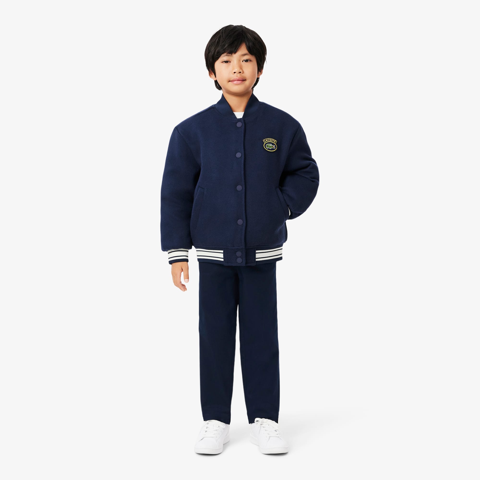 Lacoste Boys' Stretch Cotton Pants