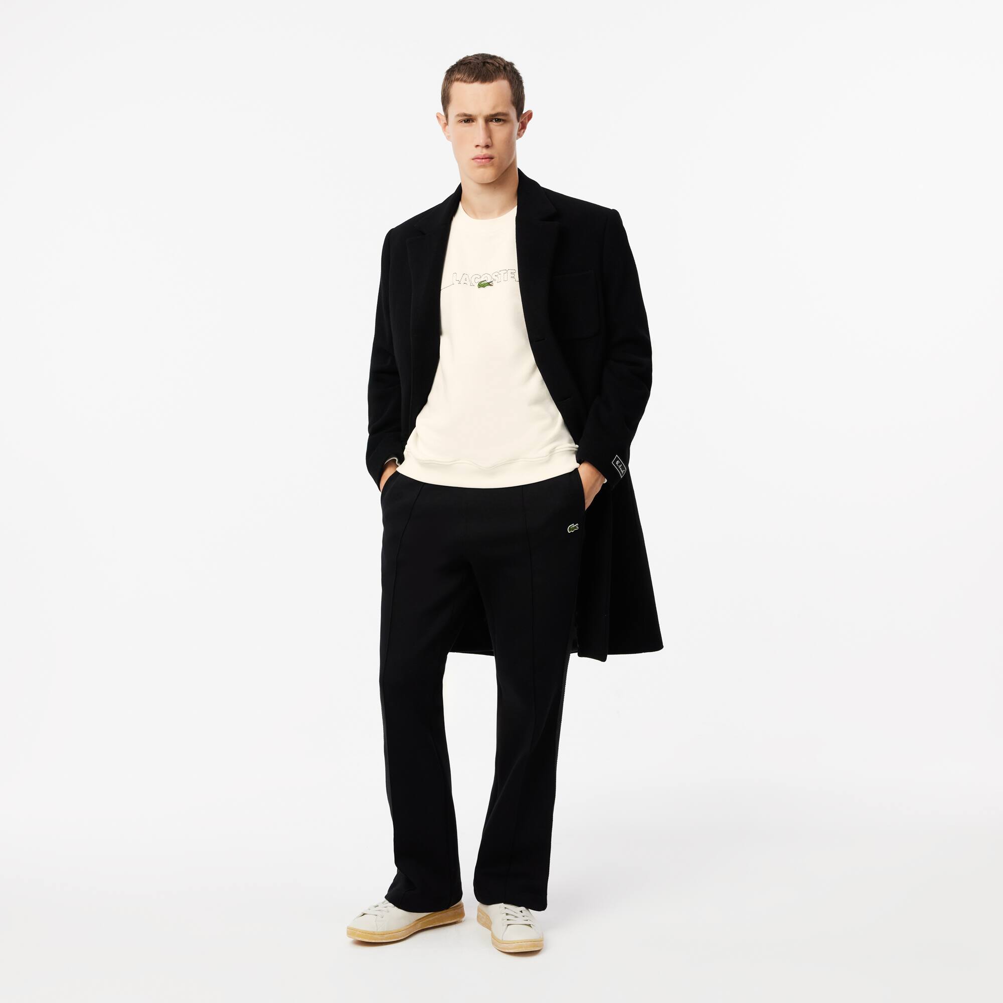 メンズウェア LACOSTE Men's Made In France Loose Fit Sweatshirt - Men's Collection - New