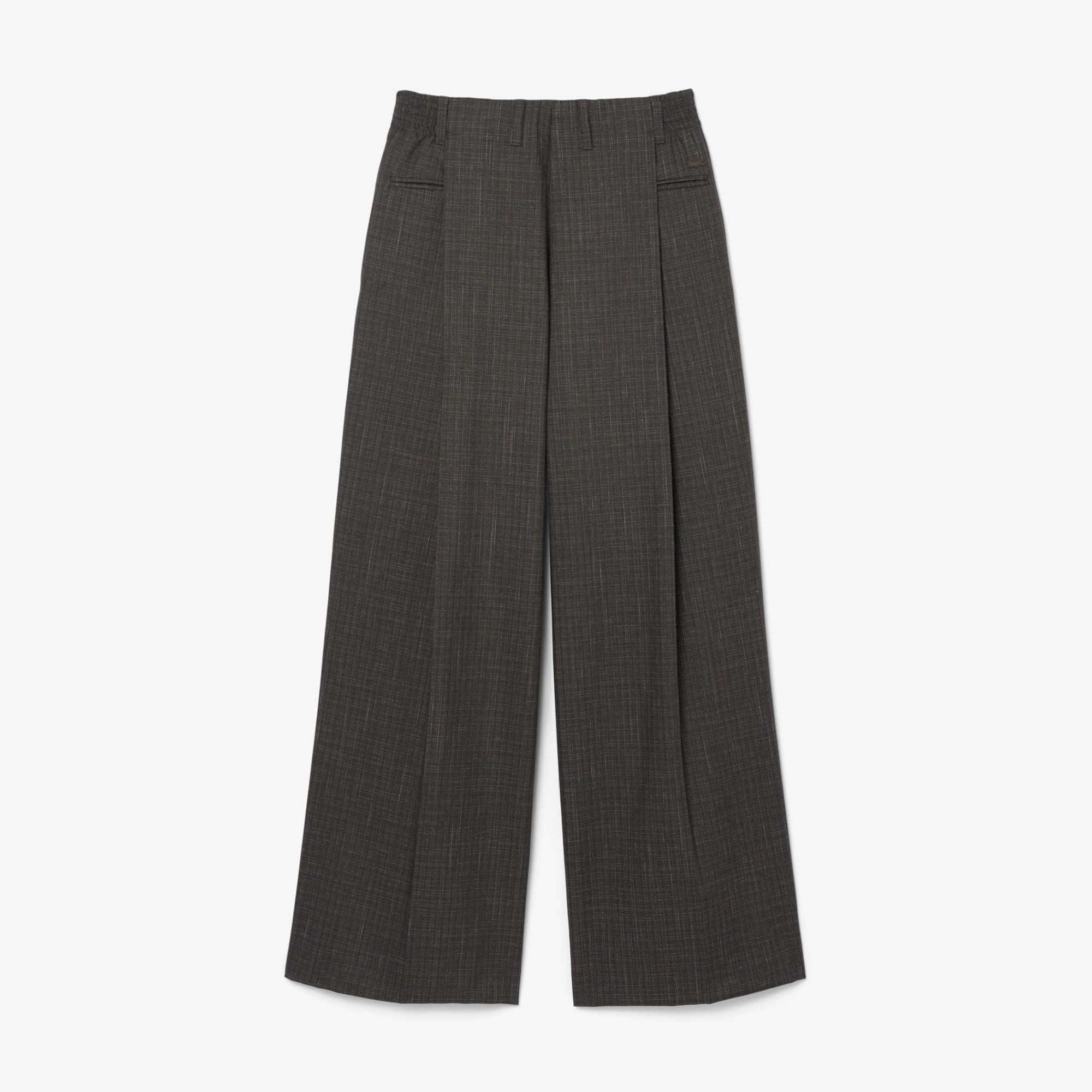 Runway Oversized Tailored Wool Pants