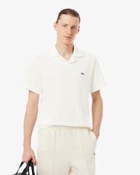 Classic Fit Cotton-Linen Polo Shirt