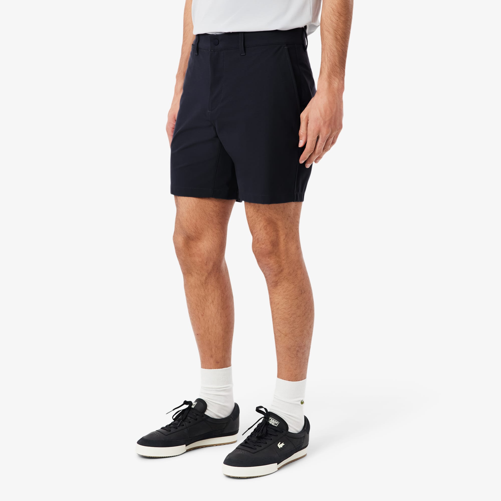 Regular Fit Stretch Cotton Chino Bermuda Shorts
