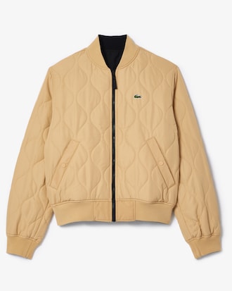Men's Reversible Quilted Bomber Jacket