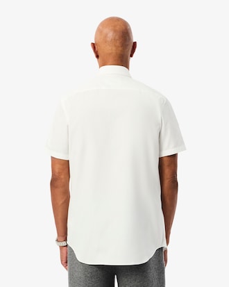 Men's Regular Fit Short Sleeve Cotton Shirt