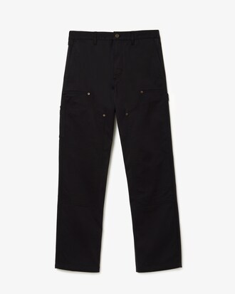 Pantalon cargo homme straight fit en twill de coton