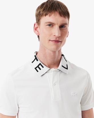 Men's Slim Fit Branded Polo