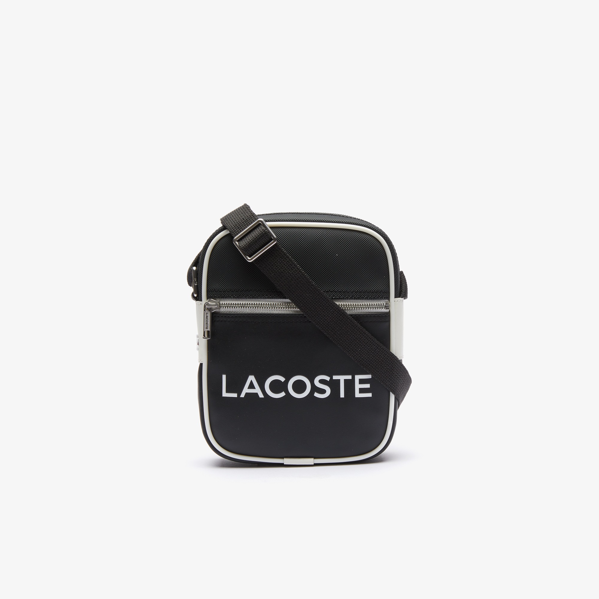 Men’s Ultimum Small Coated Canvas Crossbody Bag LACOSTE