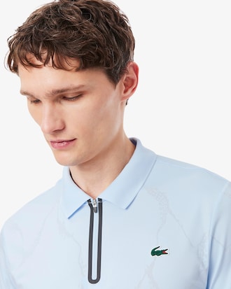 Ultra Dry Jacquard Crocodile Tennis Polo Shirt