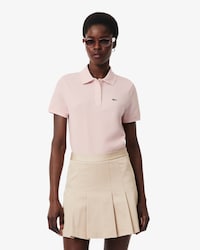 Women's Regular Fit Supple Petit Piqu&eacute; Polo