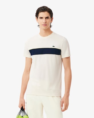 Playera De Tenis Ultra Seca Estampada