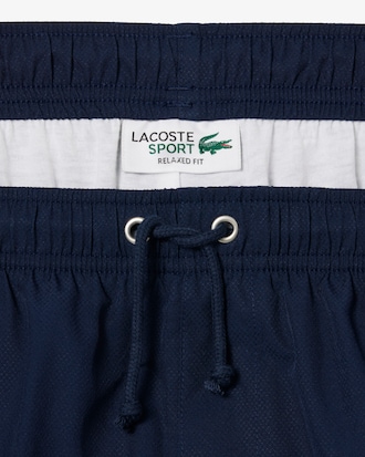 Short de tennis homme Lacoste Sport uni