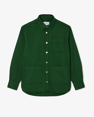 Women's Oversized Denim Overshirt