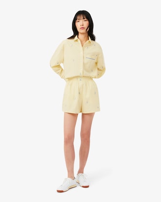 Cotton Poplin Boxer Shorts   