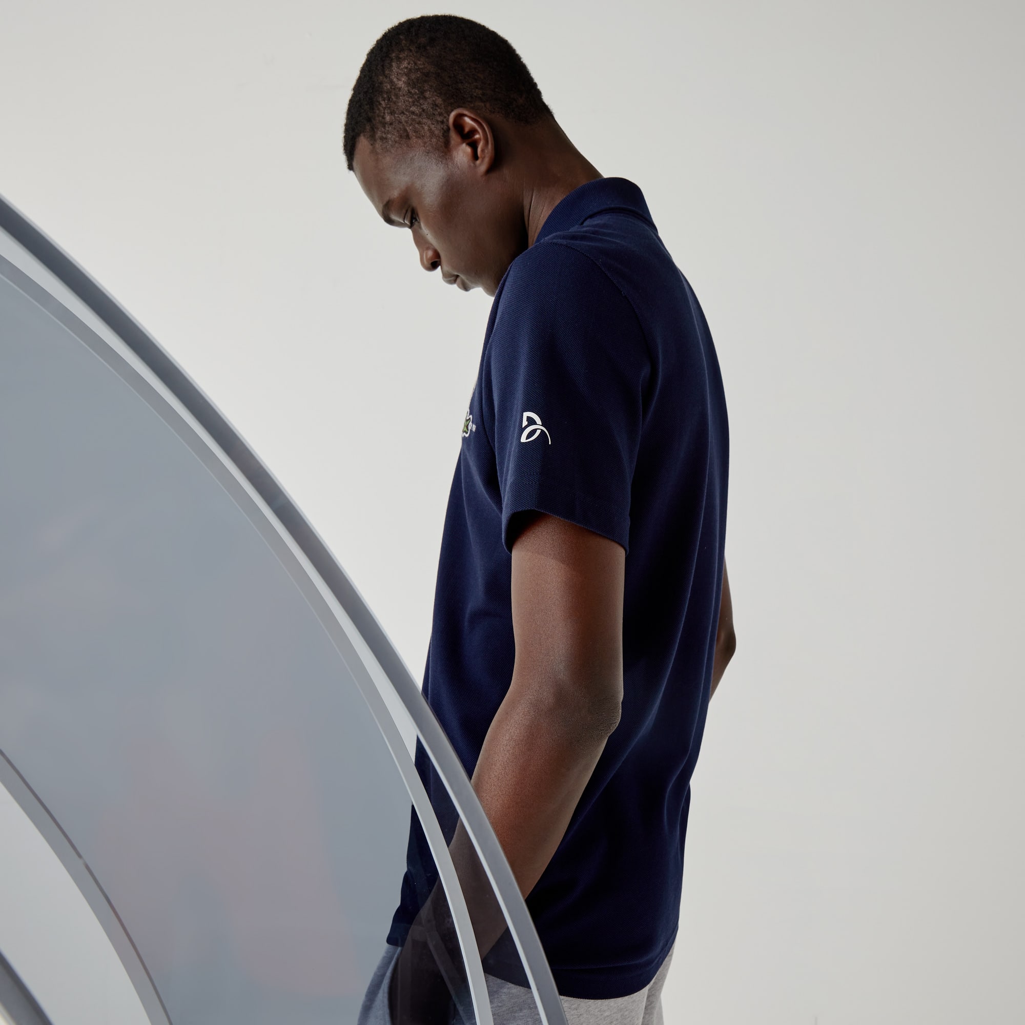 Men's SPORT Collab Youssef SY Cotton Piqué Polo Shirt - Polo