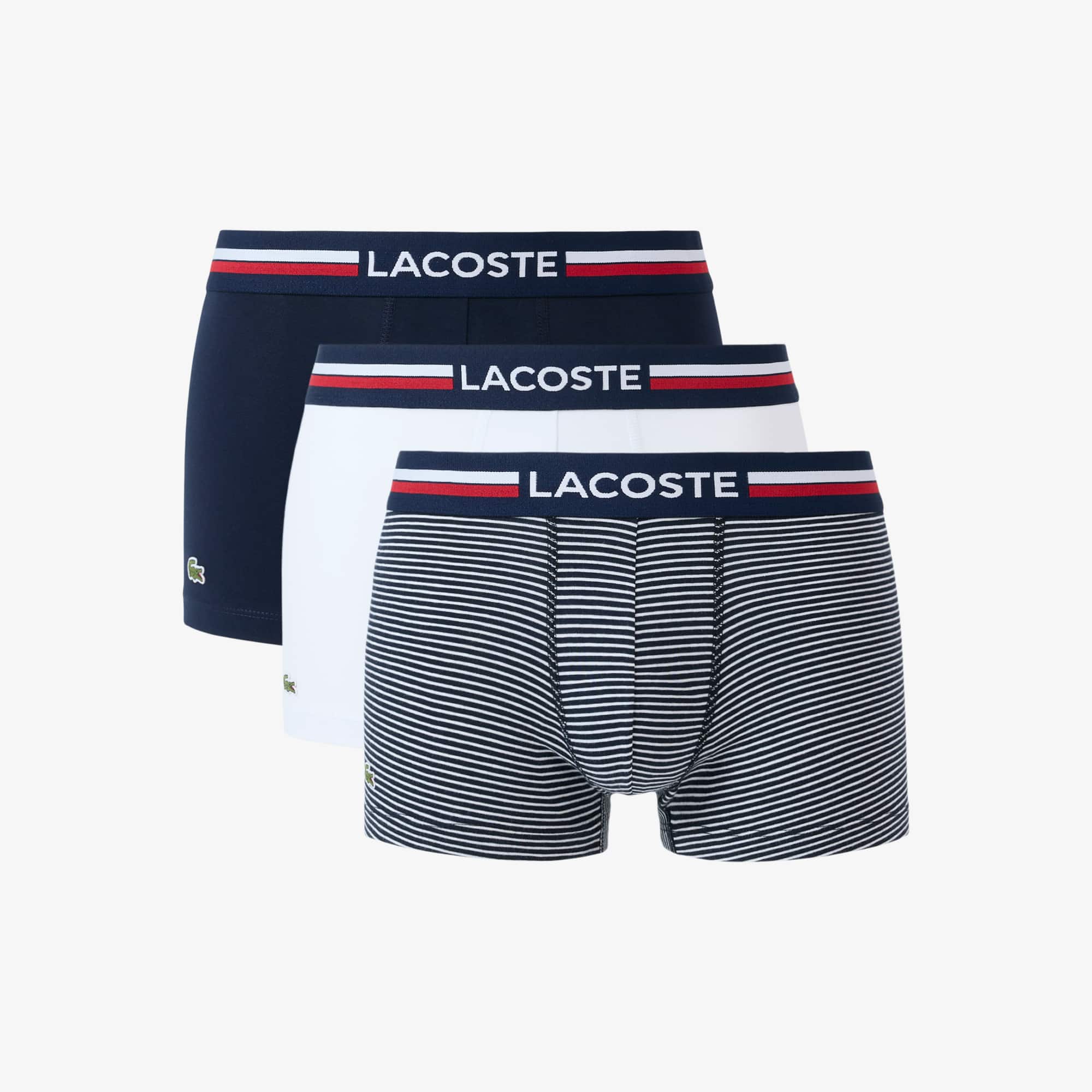 Men's 3-Pack Stretch Cotton Trunks