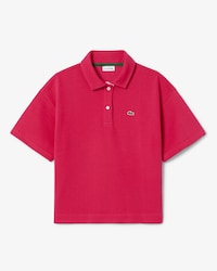 Girls' Oversized Piqu&eacute; Polo   