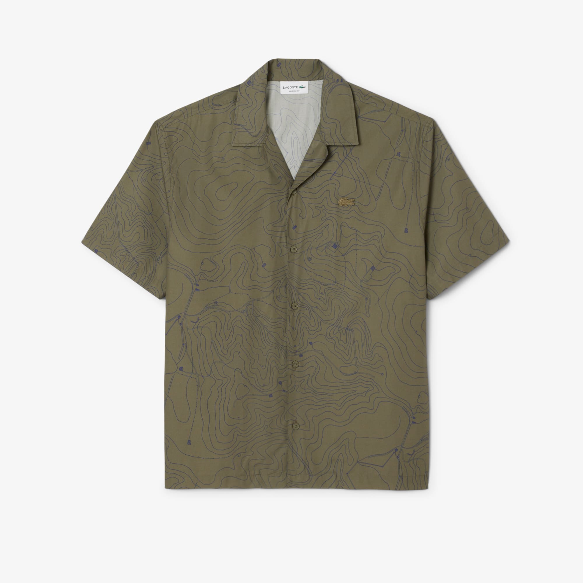 ★ ★ Men's Relaxed Fit Bauhaus Logo Short Sleeve GreenStackedShortShirt-4x3-