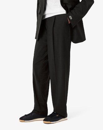 Women's Wide Fit Darted Plaid Pants