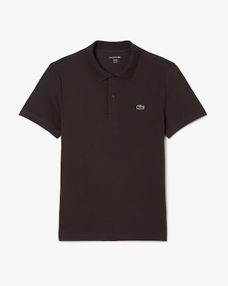Men's Regular Fit Long Sleeve Cotton Blend Polo