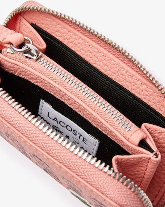 Lacoste x Peanuts Small Grained Leather Wallet