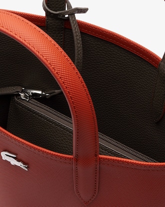 Sac cabas r&eacute;versible Anna en toile enduite