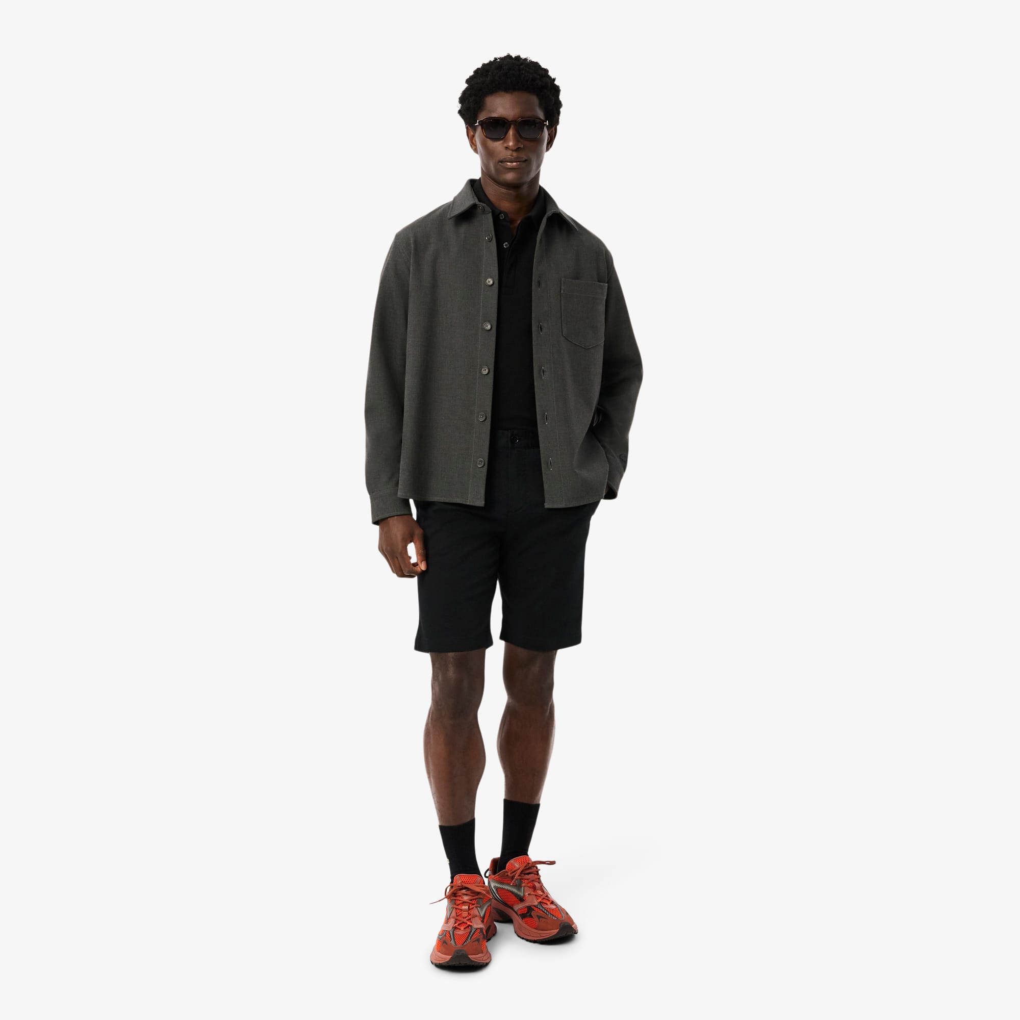 Men's Slim Fit Stretch Cotton Shorts