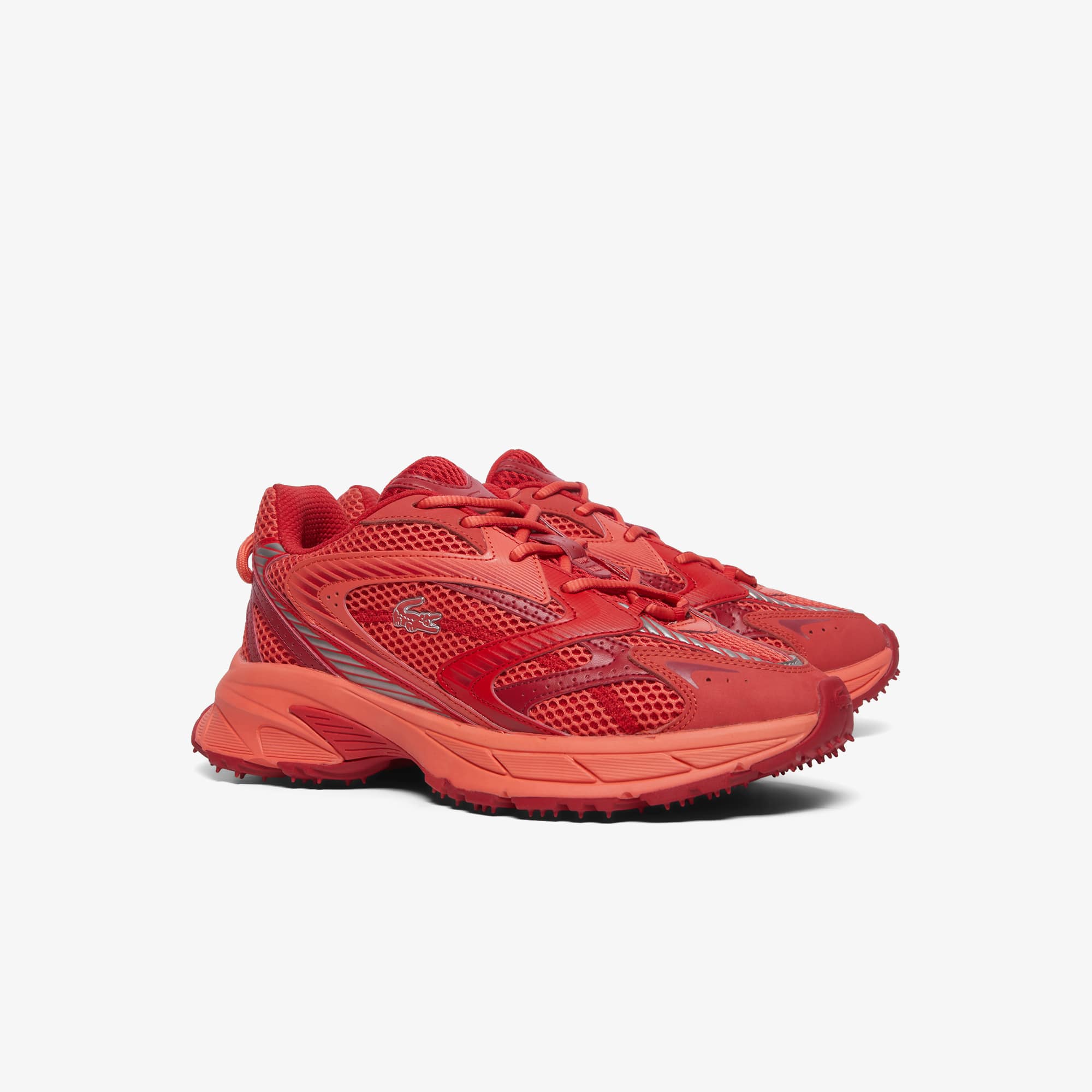 【LACOSTE】 ★ L003 2K24r Sneakers ★ Red LACOSTE L003 2K24 TEXTILE Sneakers White/Red/Blue - Walmart.com