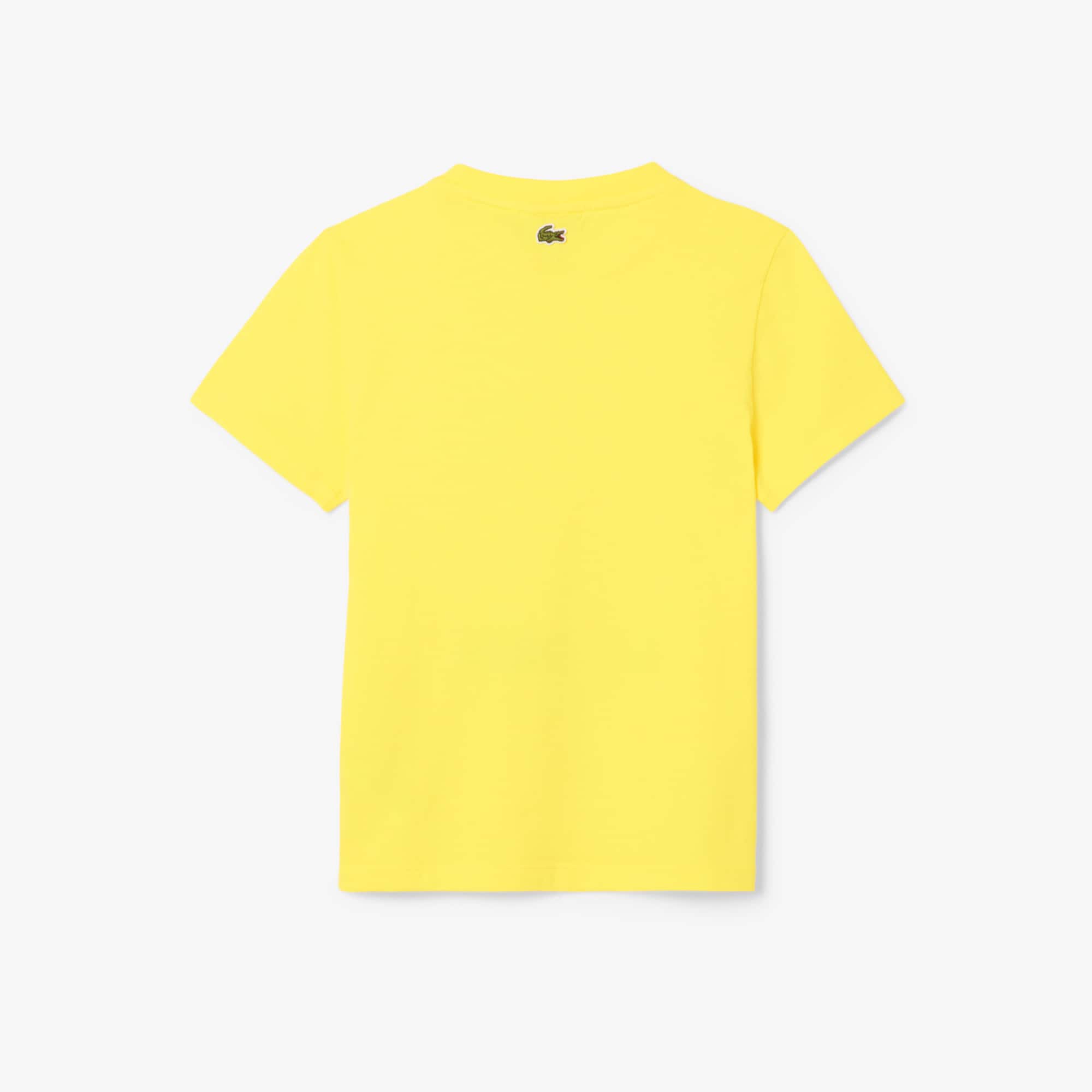 Tシャツ・カットソー LACOSTE Men T-shirt Yellow TH6709 Z6S Men's Pima Cotton T-Shirt - T-shirts - New In 2025 | Lacoste