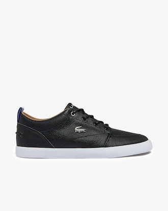 Men's Bayliss Leather Perforated Collar Sneakers