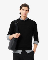 Men's Merino Wool Crew Neck Sweater