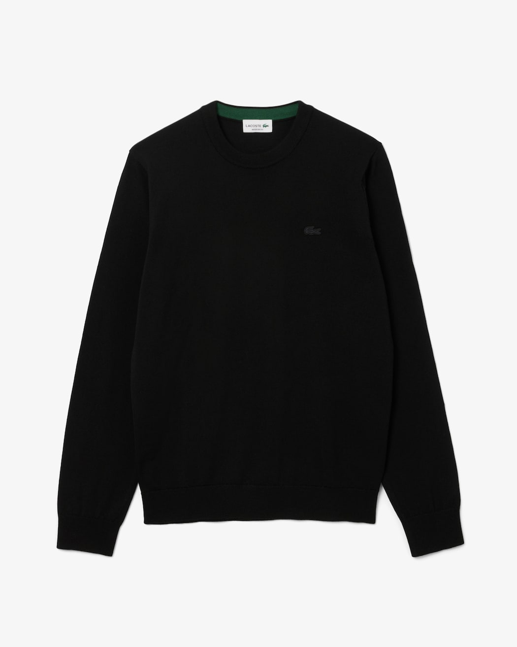 Men'S Merino Wool Crew Neck Sweater by Lacoste