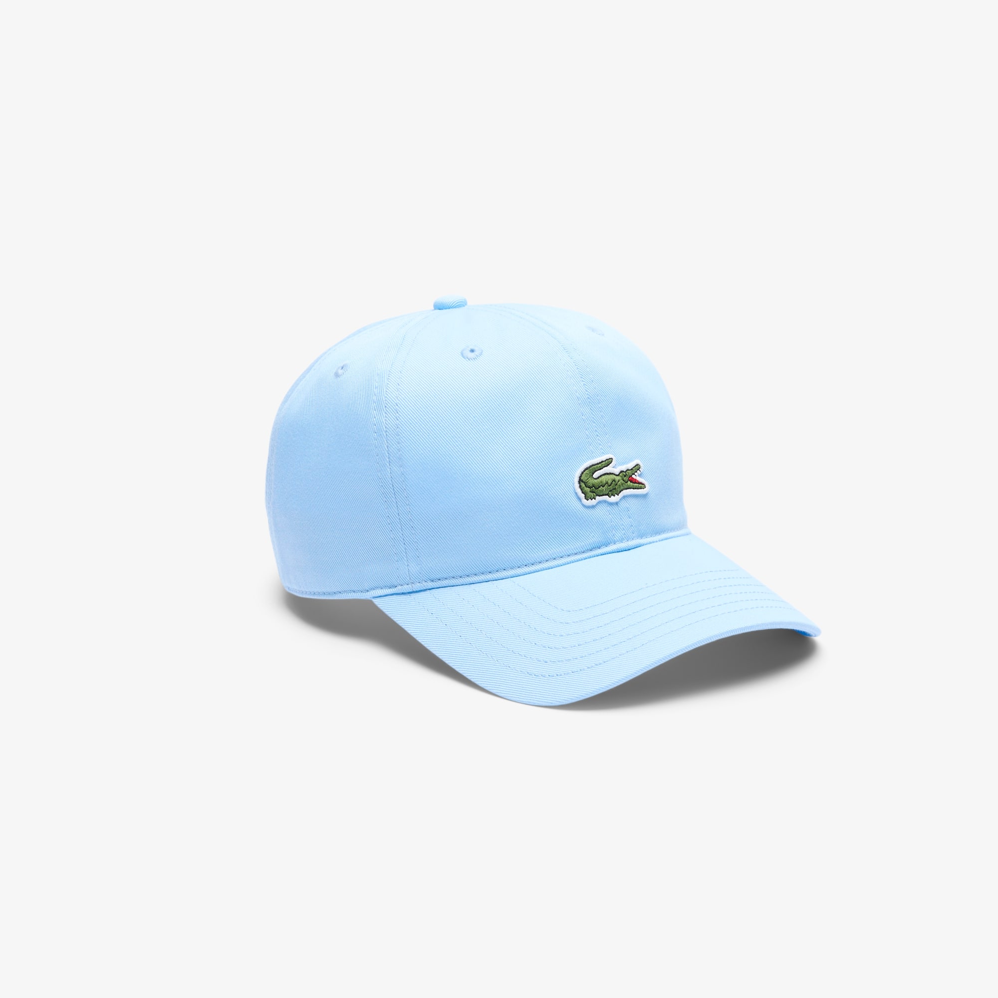 Lacoste Boys' Cotton Twill Cap - One Size In Blue