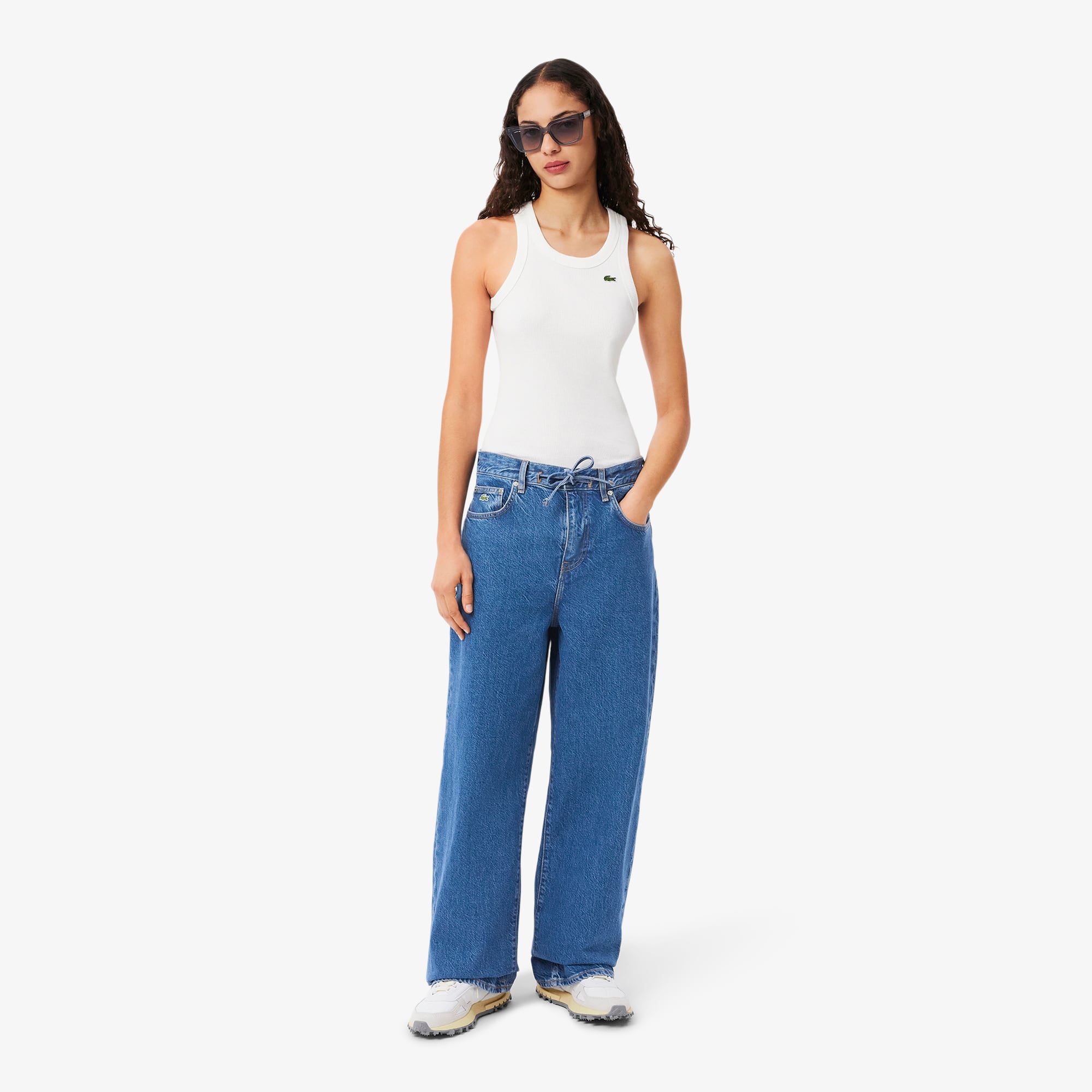 Women's Wide Leg Denim Jeans - Pants & Leggings - New In 2026